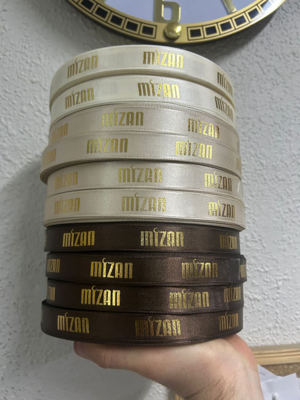Varak Yaldız Baskılı Kurdela baskı — görsel 6