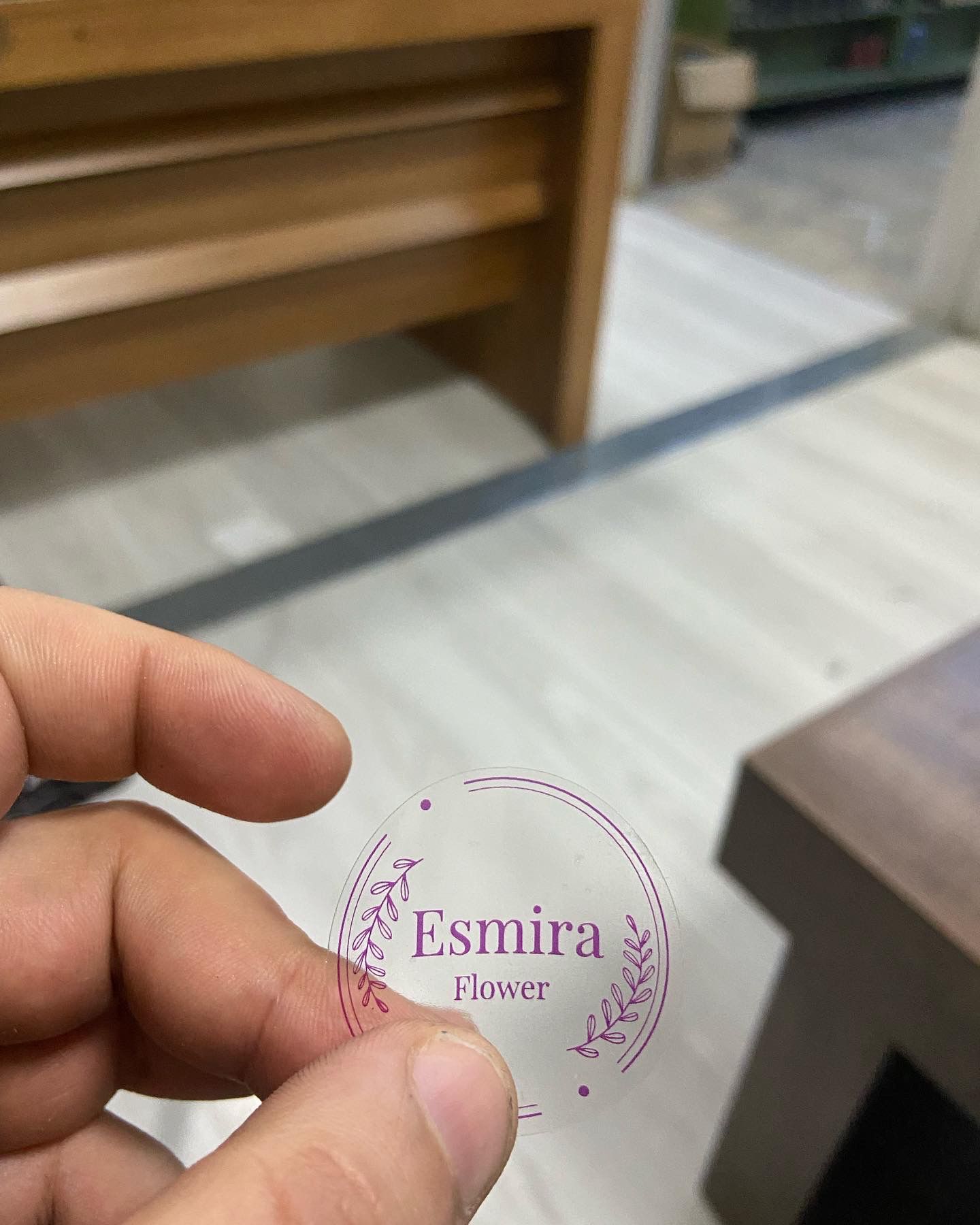 Şeffaf Sticker baskı — görsel 7