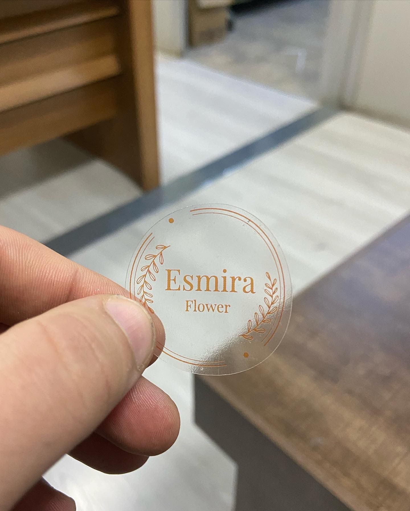 Şeffaf Sticker baskı — görsel 8